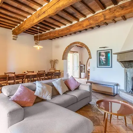 Citta Di Castello Pg With A Fireplace 05 * Monte Castelli